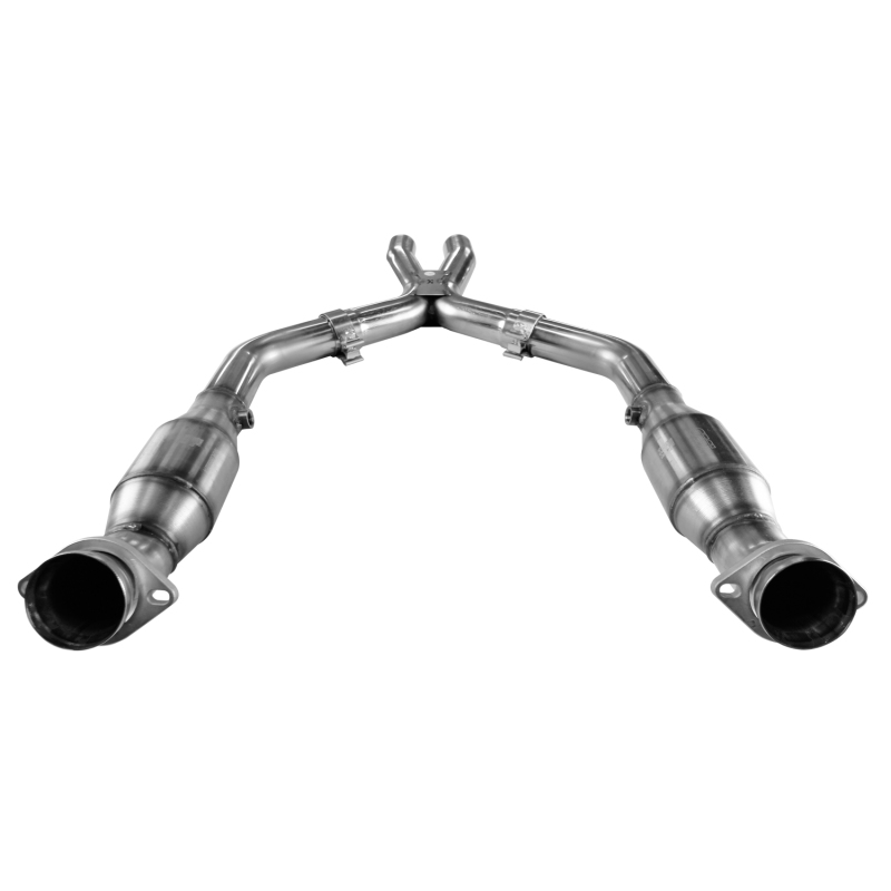 Ford Mustang Performance Exhaust - Kooks Headers - Cat X-Pipe, GREEN Catted - `05-`10
